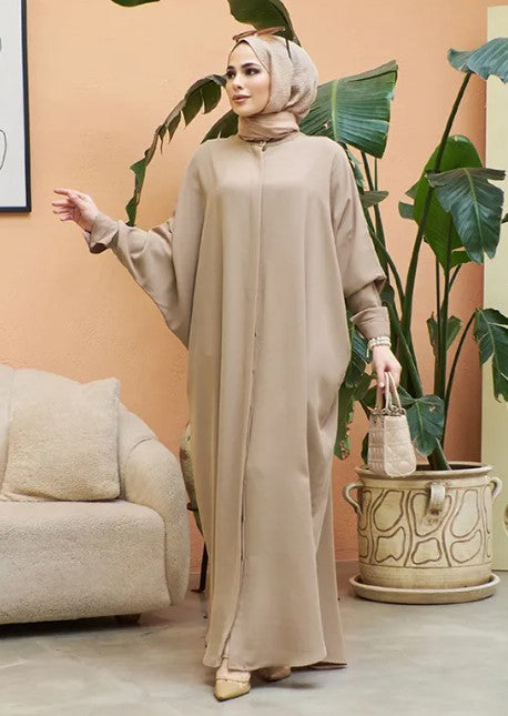 Abaya Manches Longues - Robe Modeste pour Femme