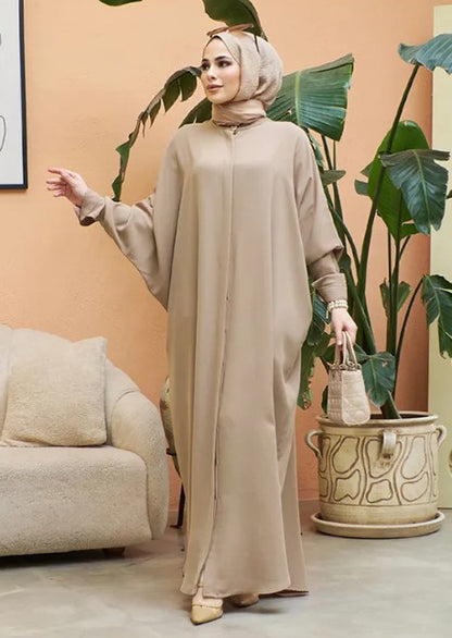 Abaya Manches Longues - Robe Modeste pour Femme