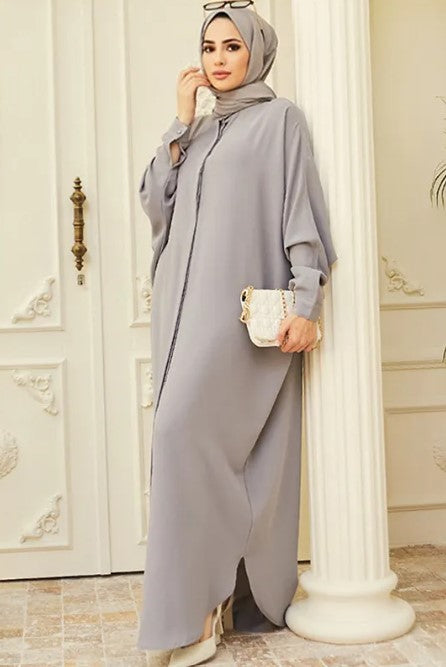 Abaya Manches Longues - Robe Modeste pour Femme