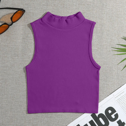 Brassière de Sport Col Montant Séchage Rapide