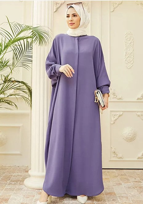 Abaya Manches Longues - Robe Modeste pour Femme