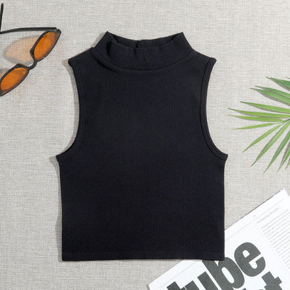 Brassière de Sport Col Montant Séchage Rapide
