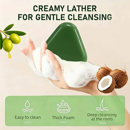 Savon Triangle Vert
