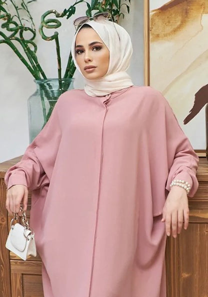 Abaya Manches Longues - Robe Modeste pour Femme